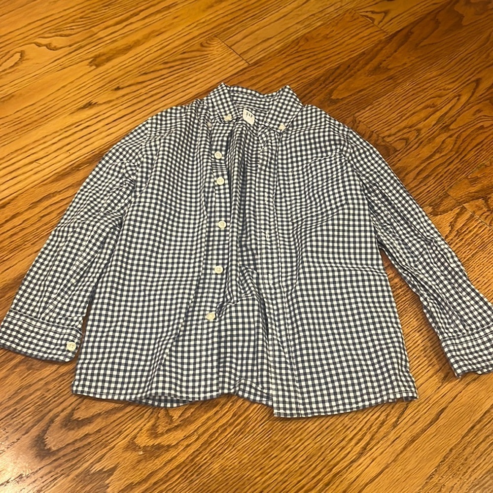 Gap Boy’s Plaid Button Down Size S (6-7)